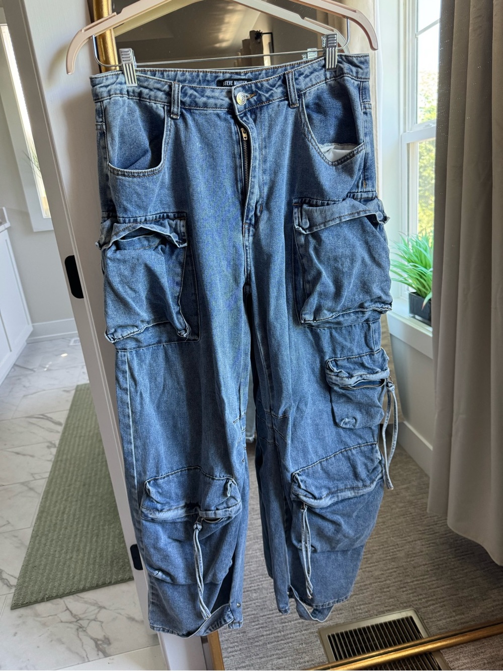 Cargo Boyfriend fit jeans - Picture 3 of 6